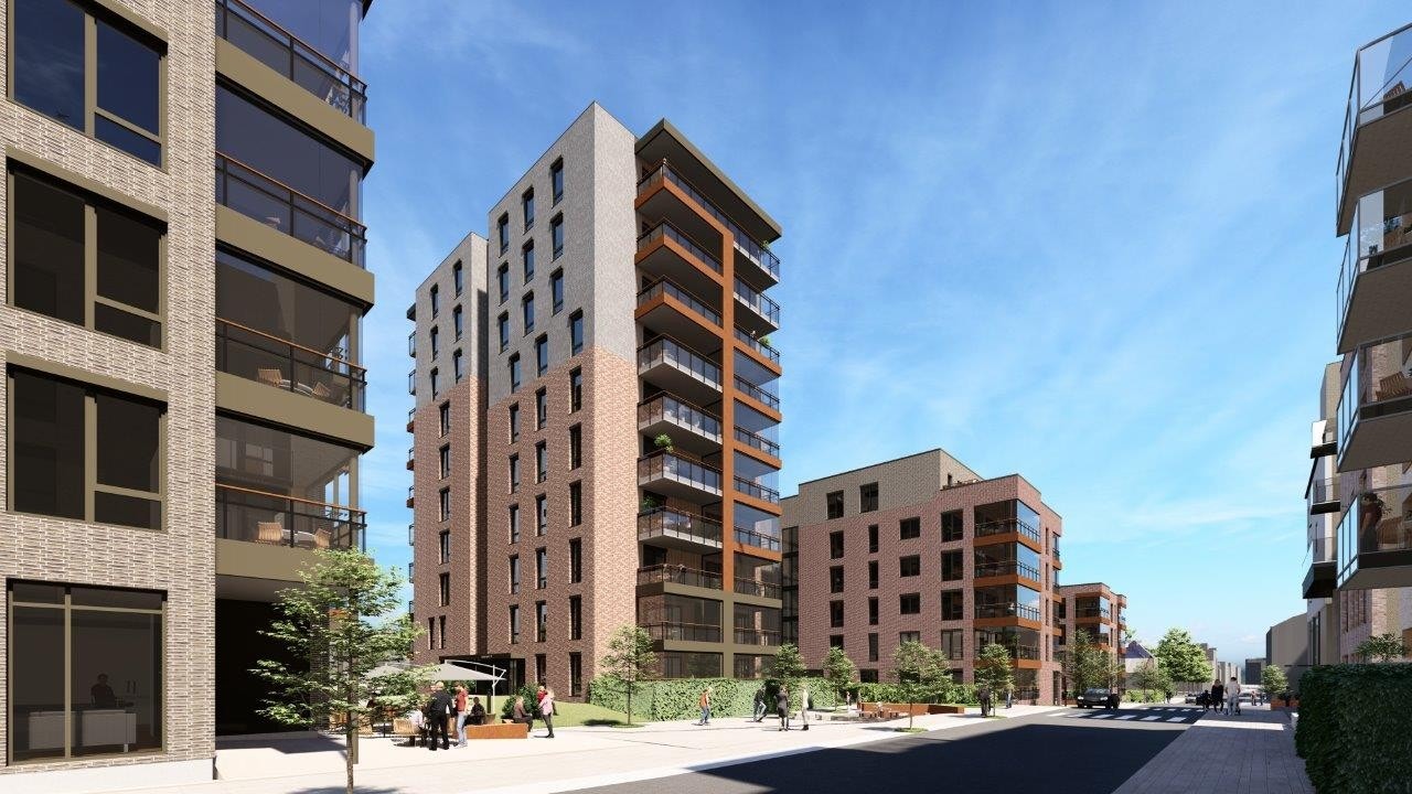 Langes gate 10 - utsiktsleiligheter i de øverste etasjene. Galleribilde