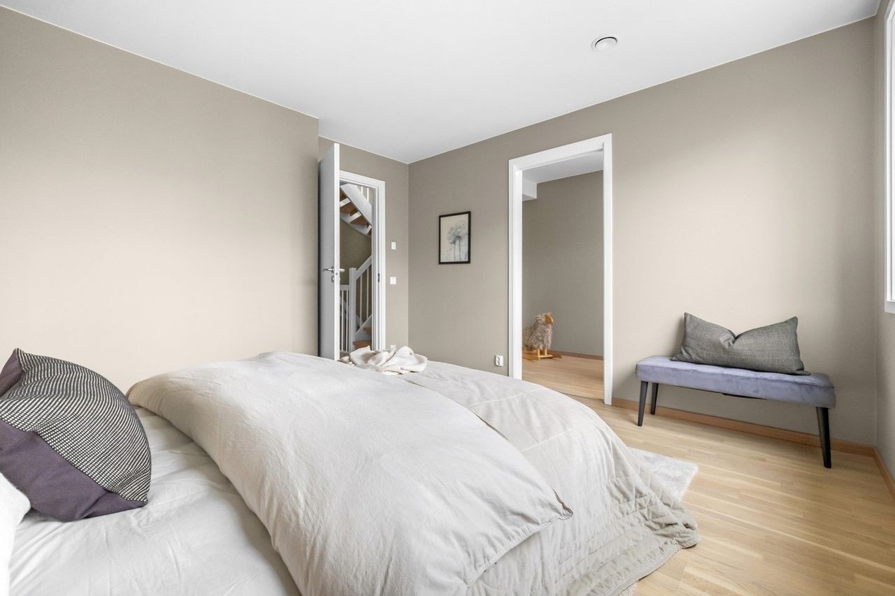 Bilde fra en annen bolig i prosjektet med samme planløsning. Galleribilde