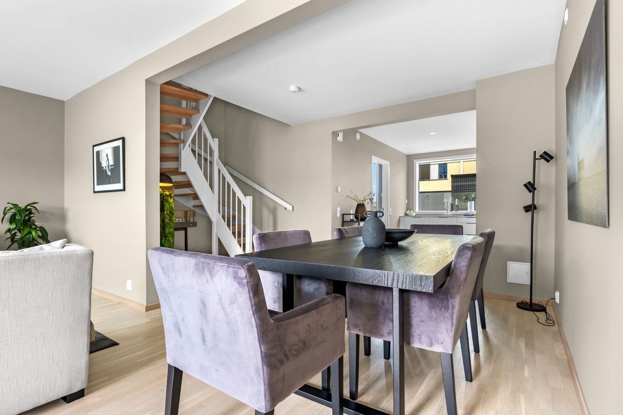 Bilde fra en annen bolig i prosjektet med samme planløsning. Galleribilde