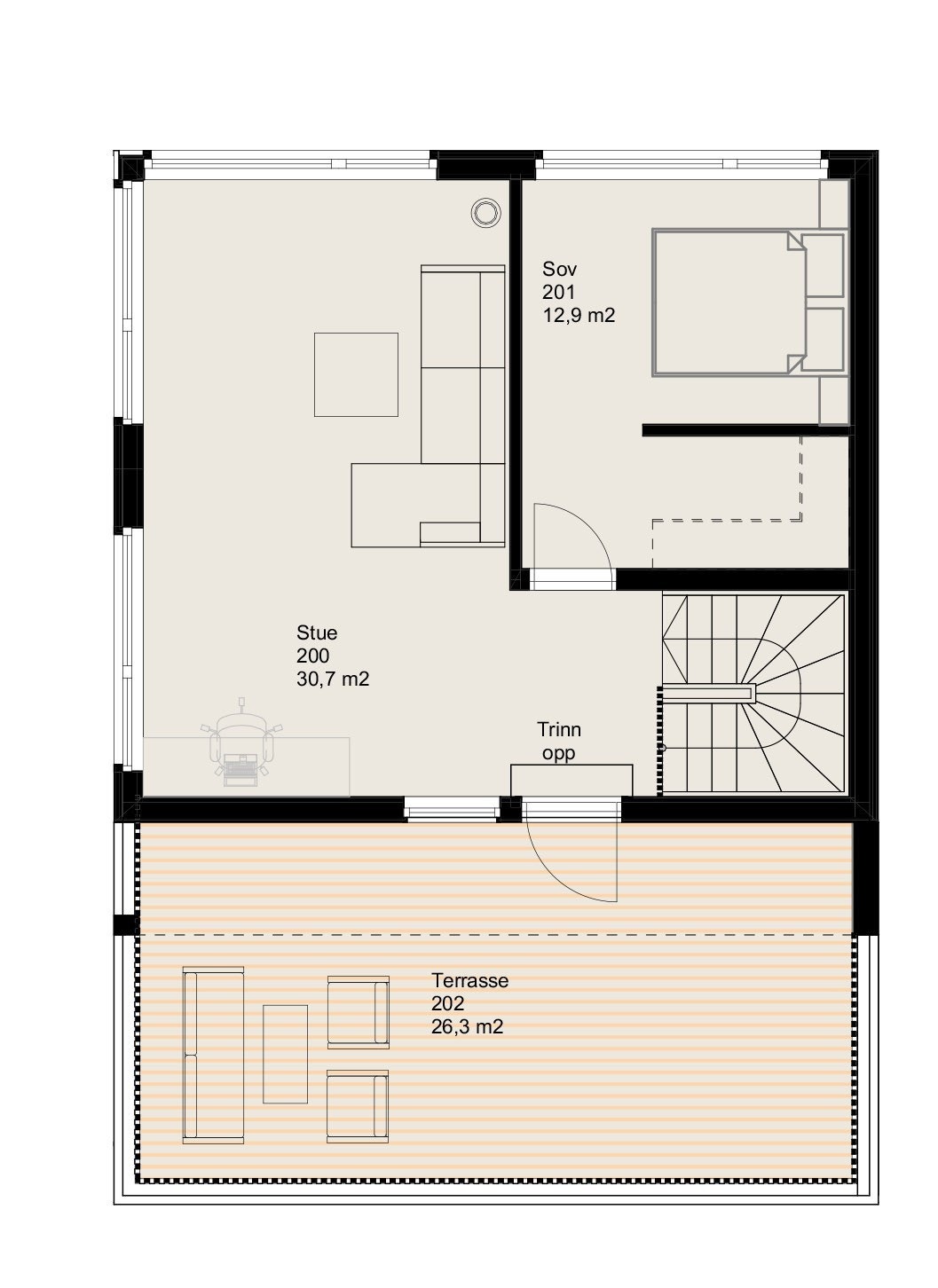 B1 andre etasje Galleribilde