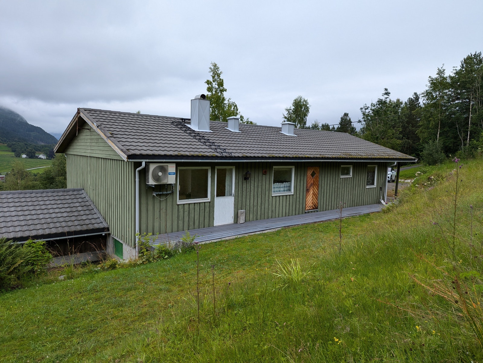 Baksida av huset Galleribilde