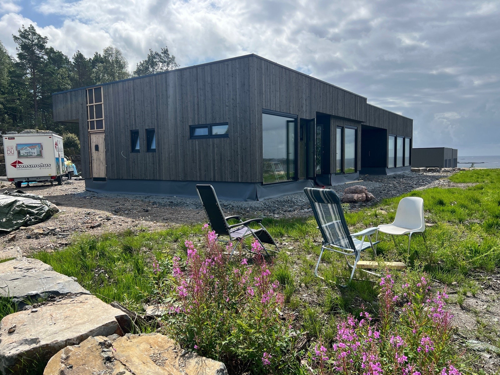 Bolig under bygging Galleribilde