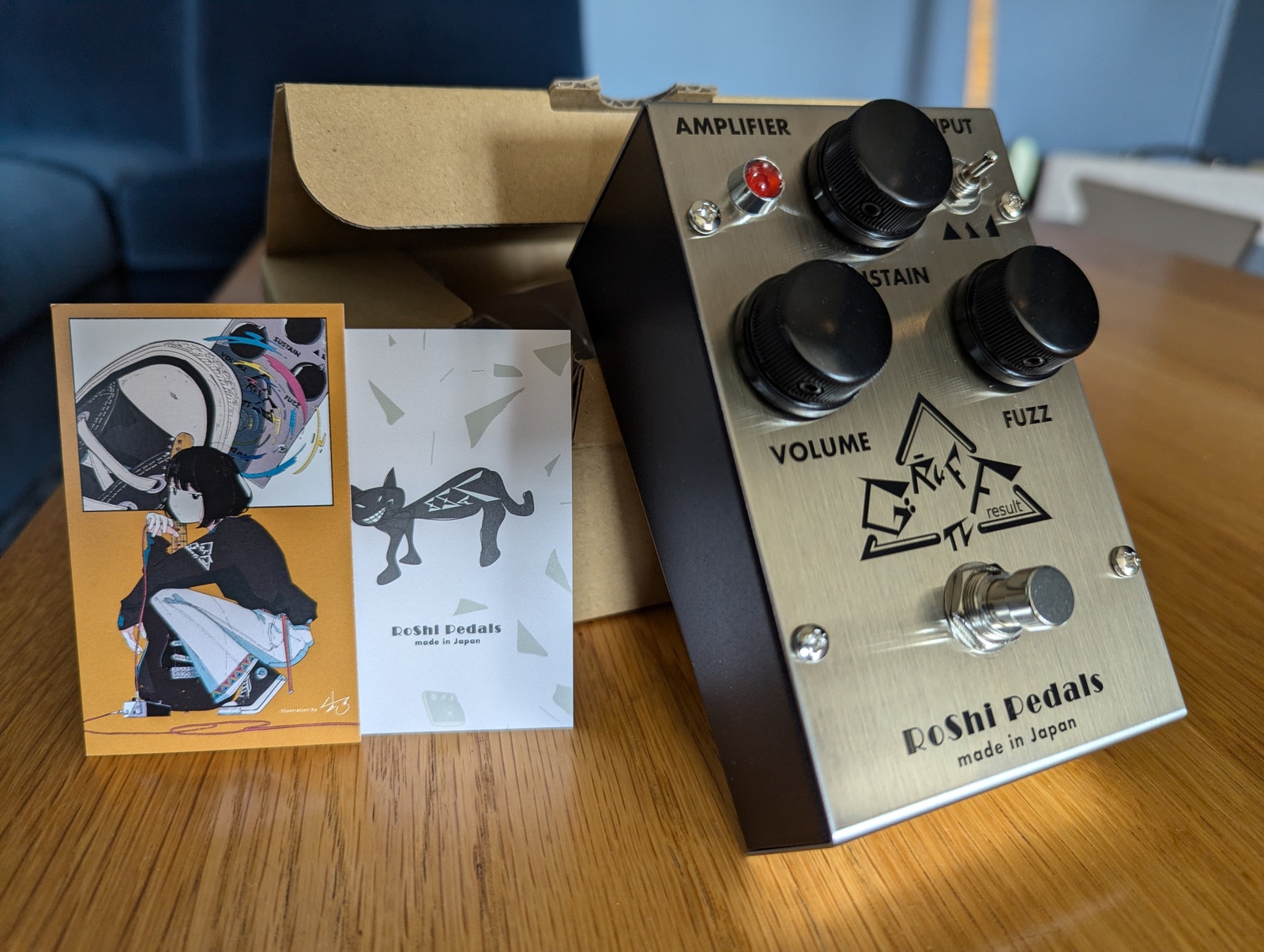 RoShi Pedals GRUFF result ファズ エフェクター RoShi Pedals GRUFF