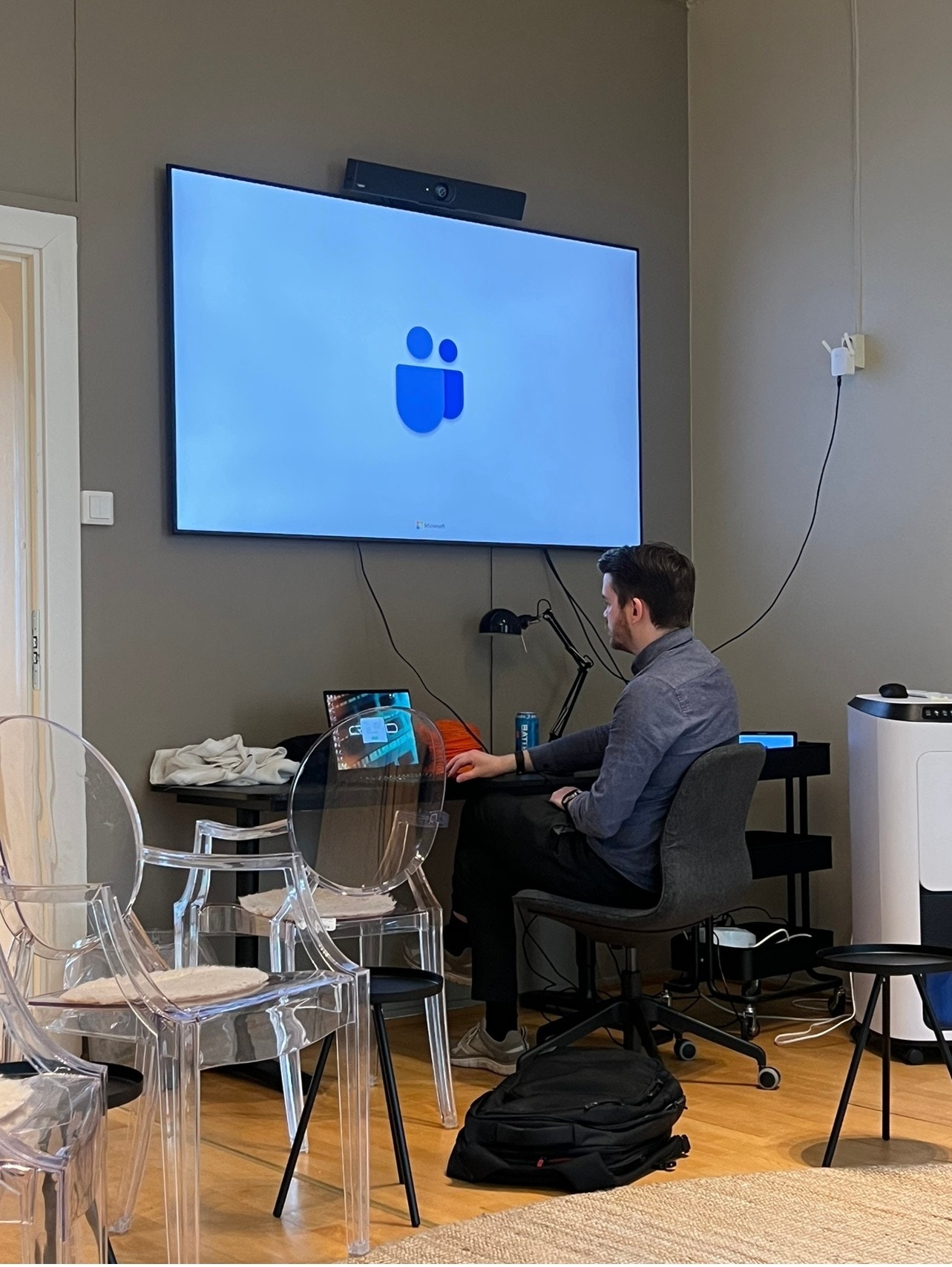 Mulighet for presentasjoner i grupperommet Galleribilde