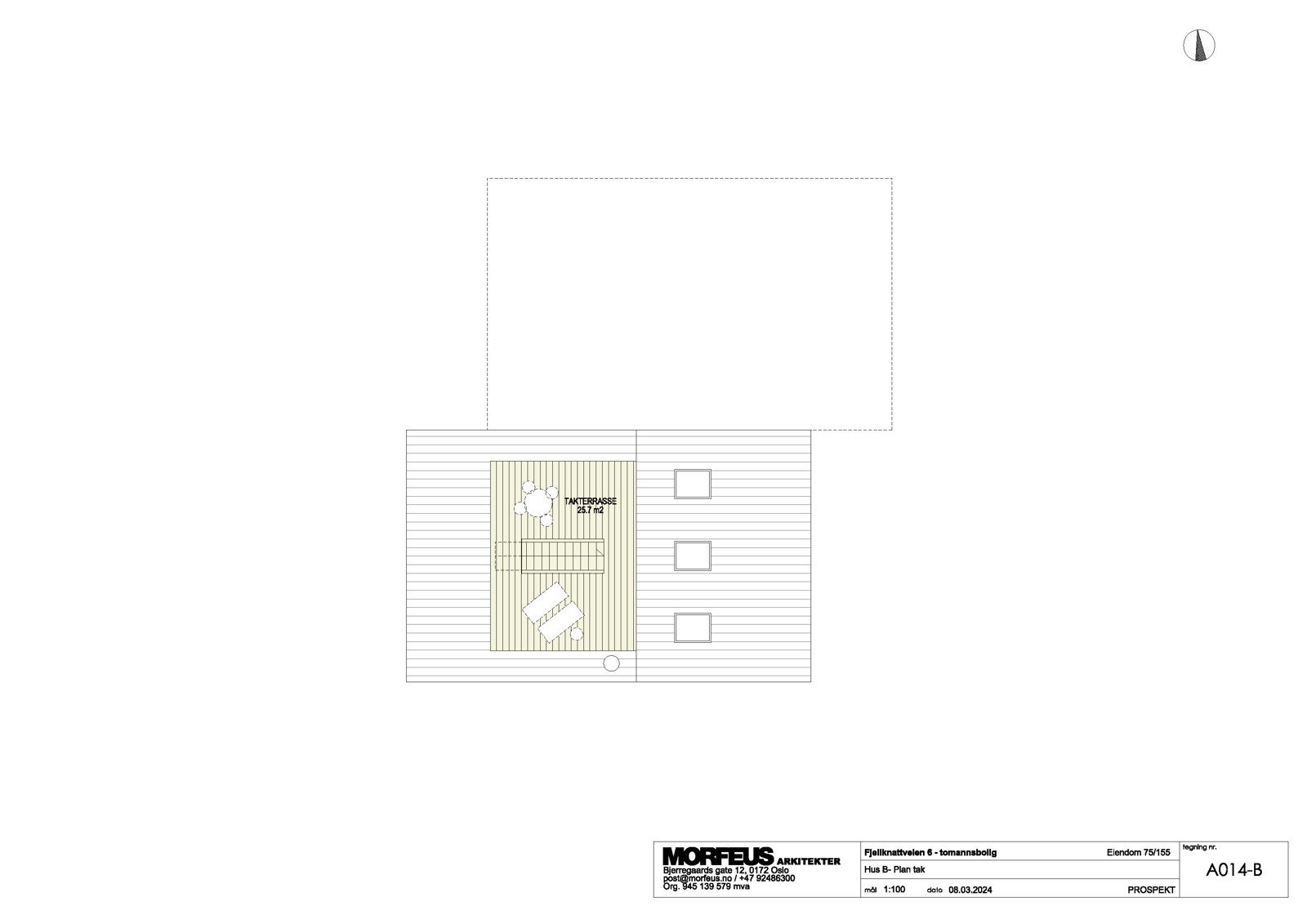 HUS B-PLAN TAK Galleribilde