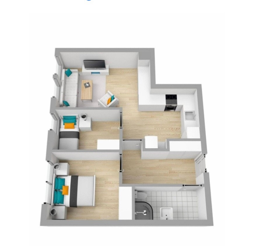 Meget praktisk planløsning Galleribilde