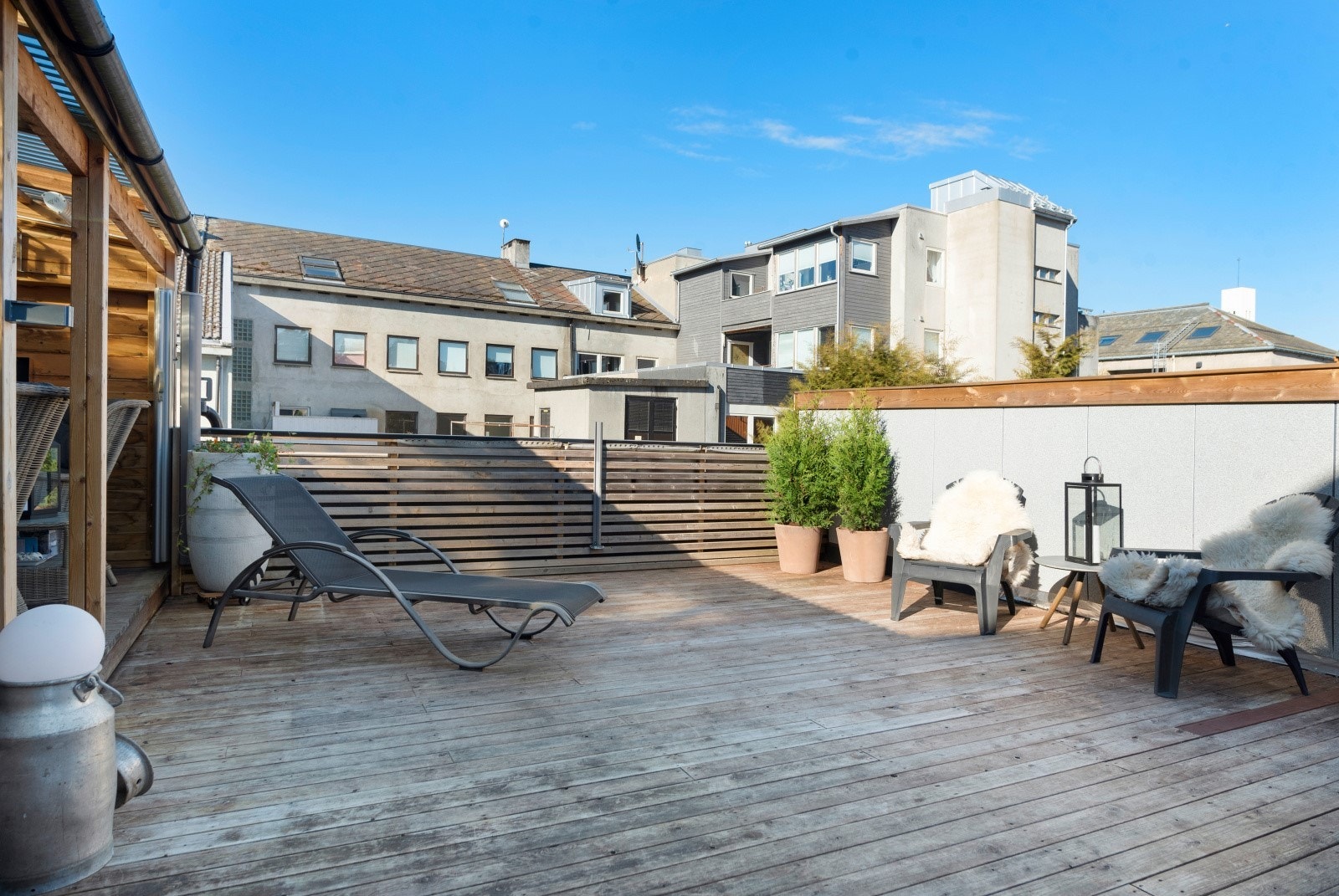 Takterasse Galleribilde