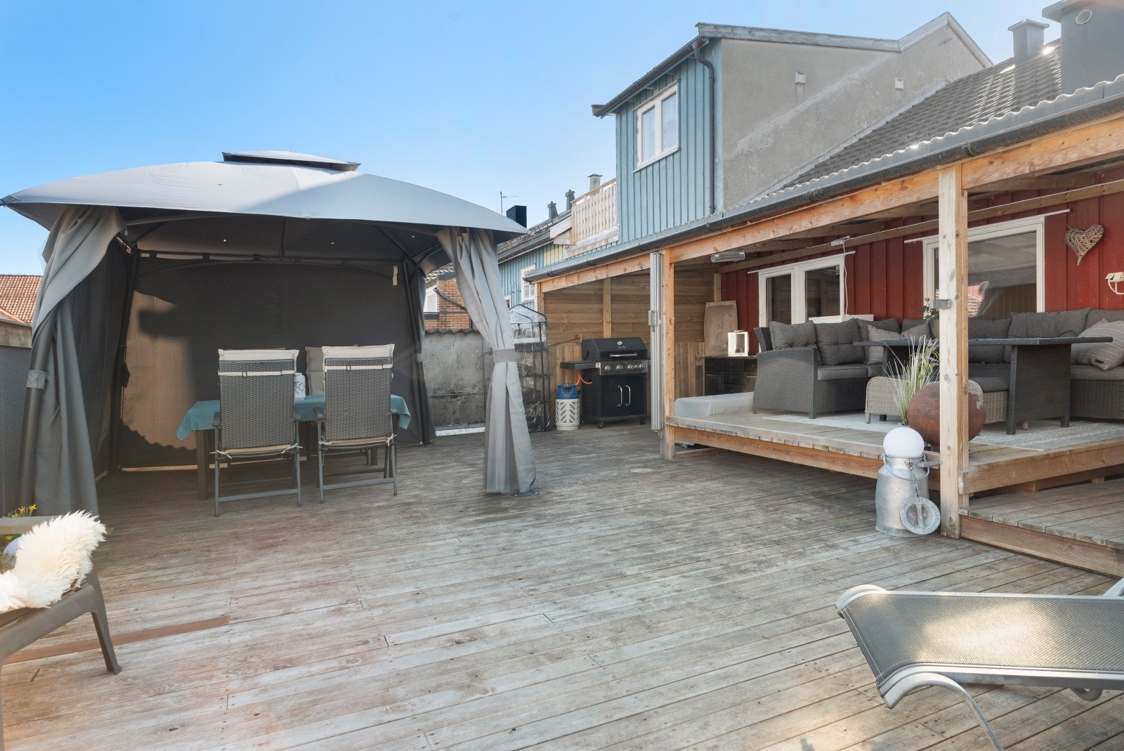 Takterasse Galleribilde