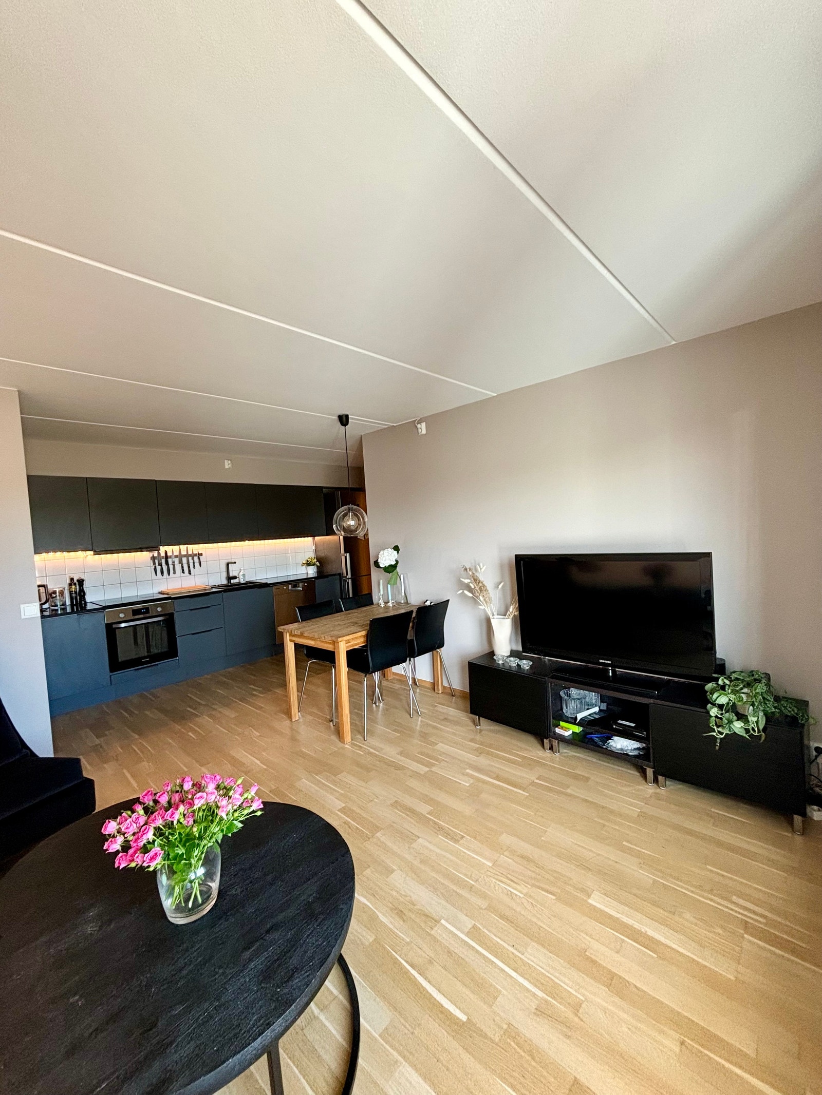 Stuen og kjøkkenet Galleribilde