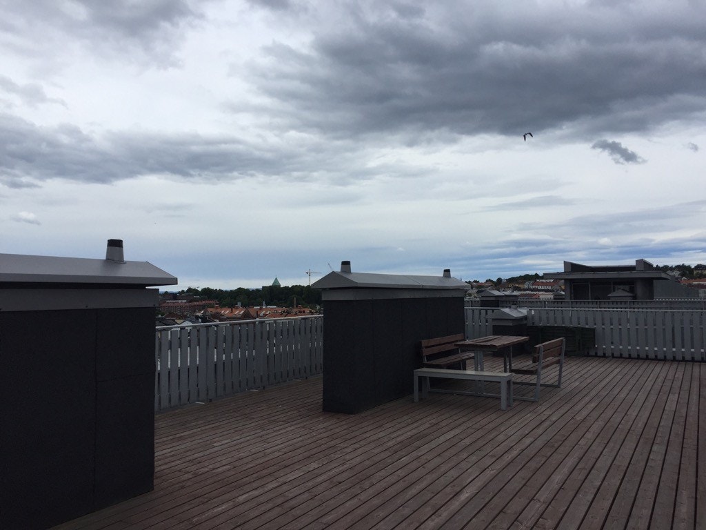 Felles takterasse Galleribilde