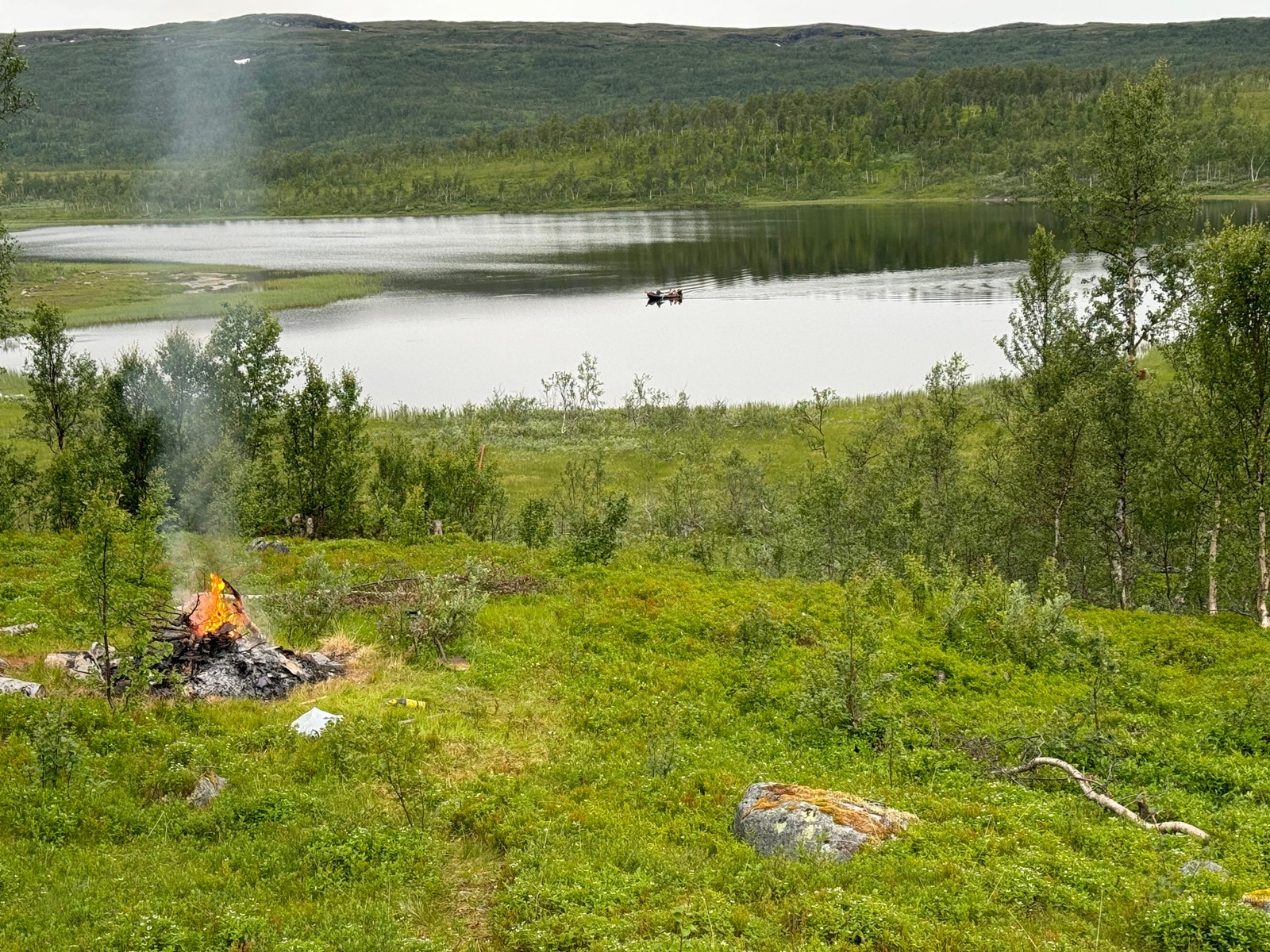 Stemningsbilde fra Krokvatnet. Galleribilde