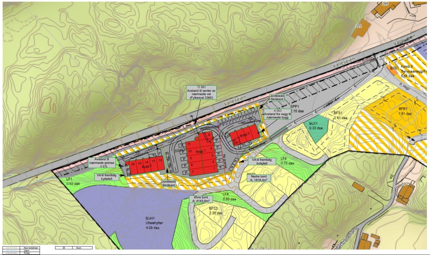 Situasjonsplan Galleribilde
