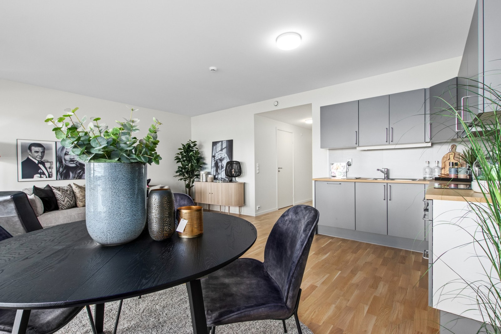 Godt med plass til spisegruppe. Galleribilde