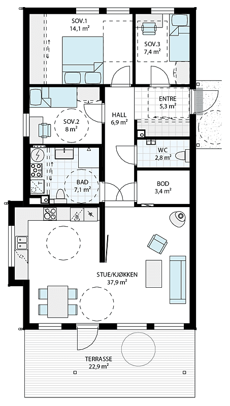nr. 66 - plan 1 Galleribilde