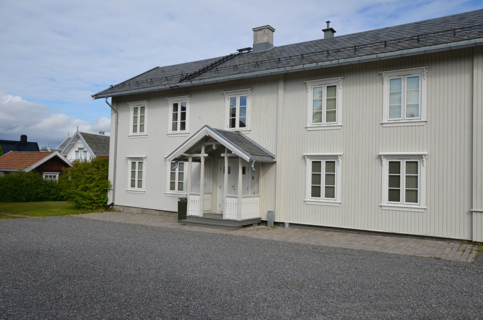 Frydenlund eiendom ligger i en av Elverums fineste gater i sentrum Galleribilde