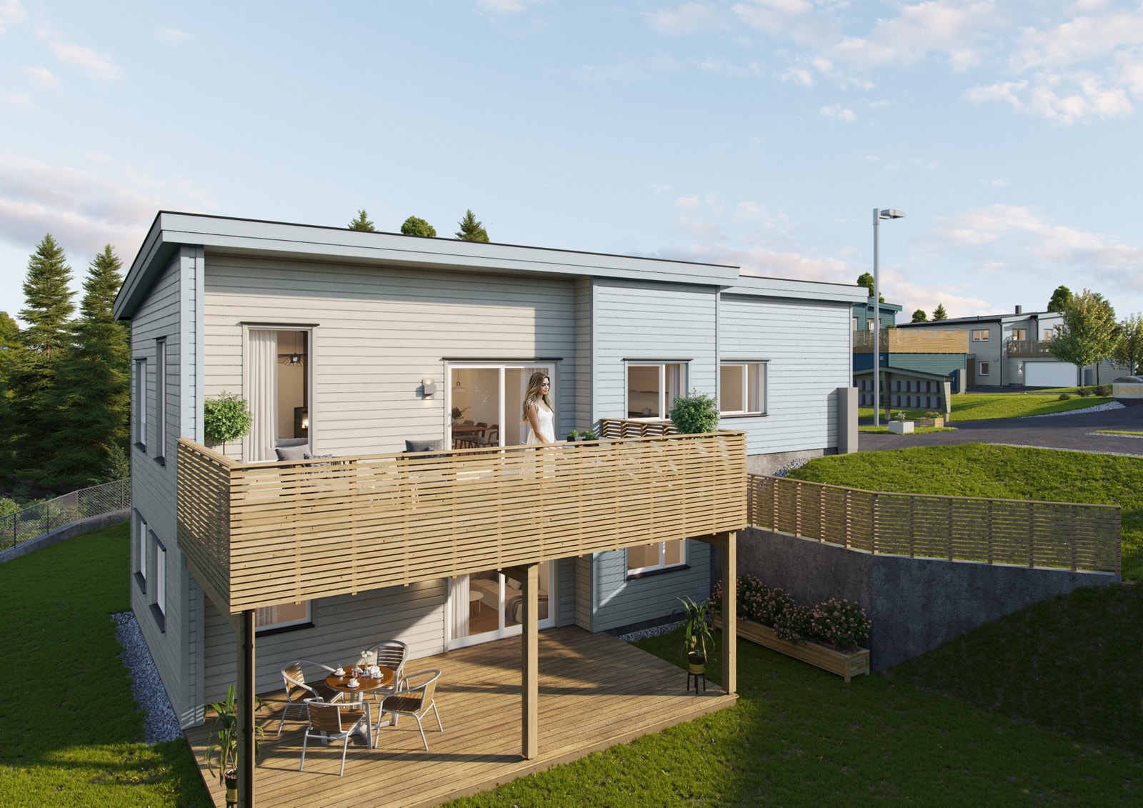 Illustrasjon: Hus 18 Galleribilde