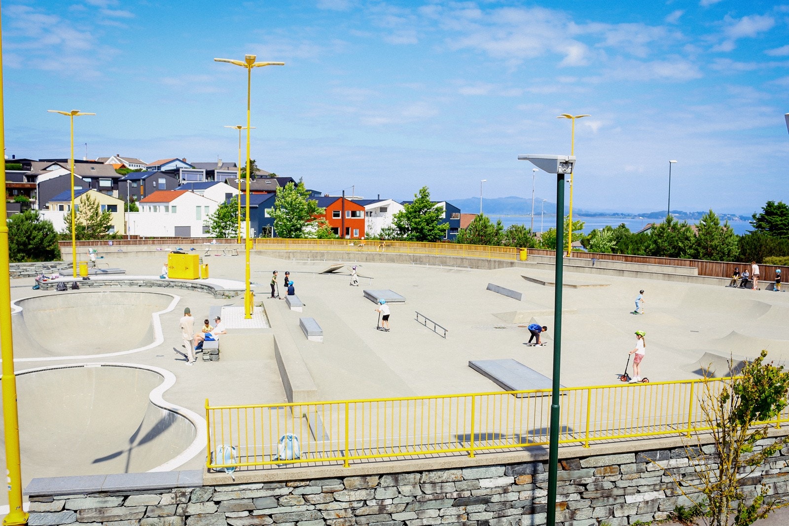 Bydelen kan skilte med det som regnes for å være landets beste og en av Nord-Europas største skateparker. Galleribilde