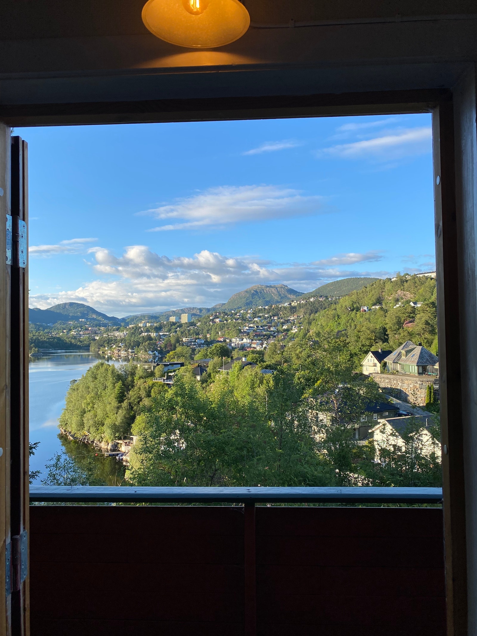 Utsikt fra entré Galleribilde