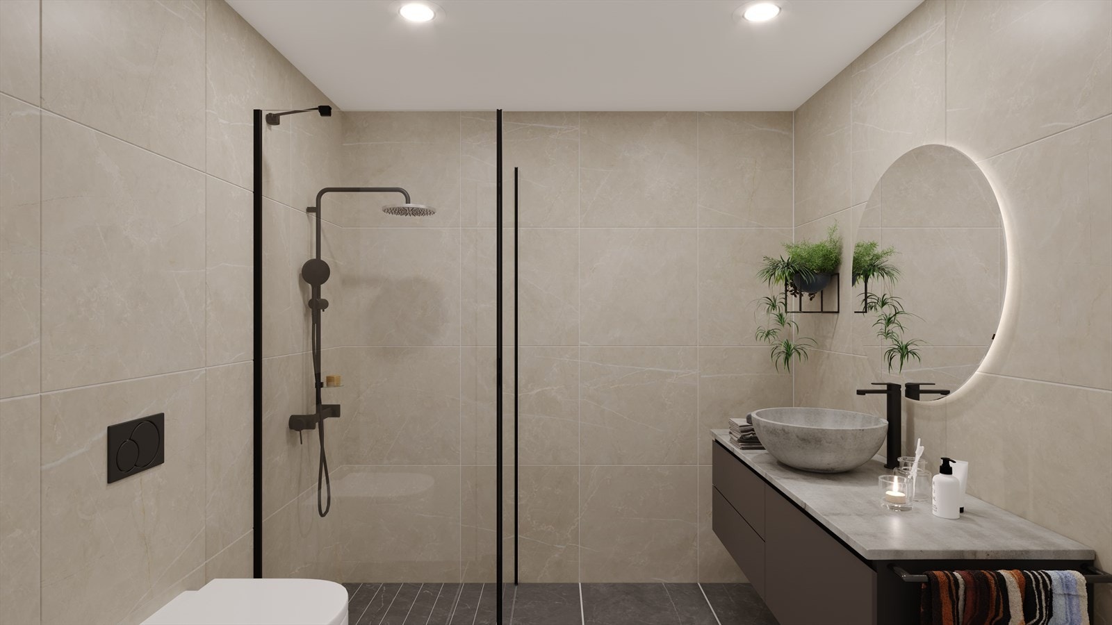 Delikat bad, bildet er kun ment som en illustrasjon Galleribilde