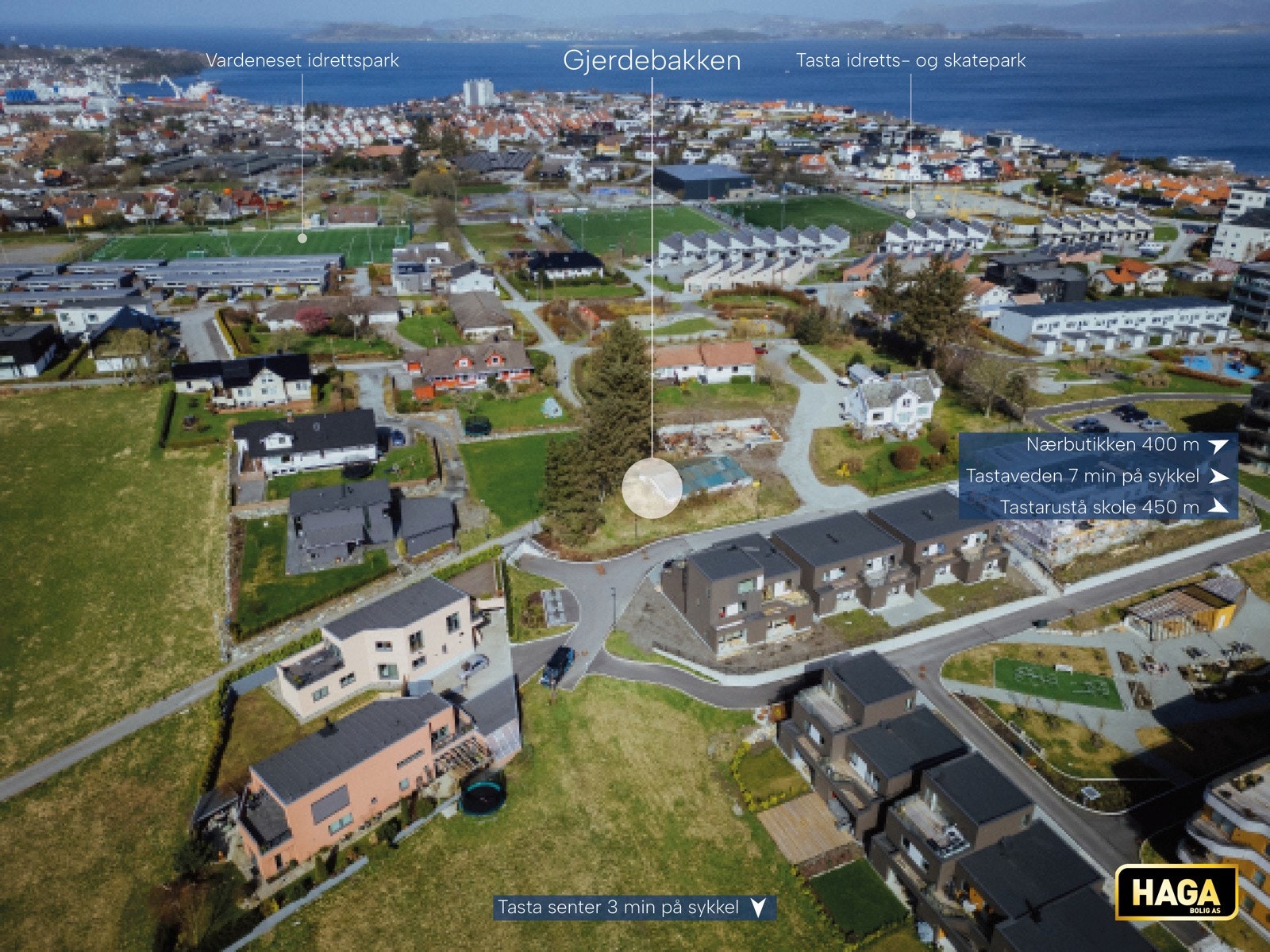 I Gjerdebakken nyter du en kortreist hverdag med nærhet til det meste du trenger i hverdagen! Galleribilde