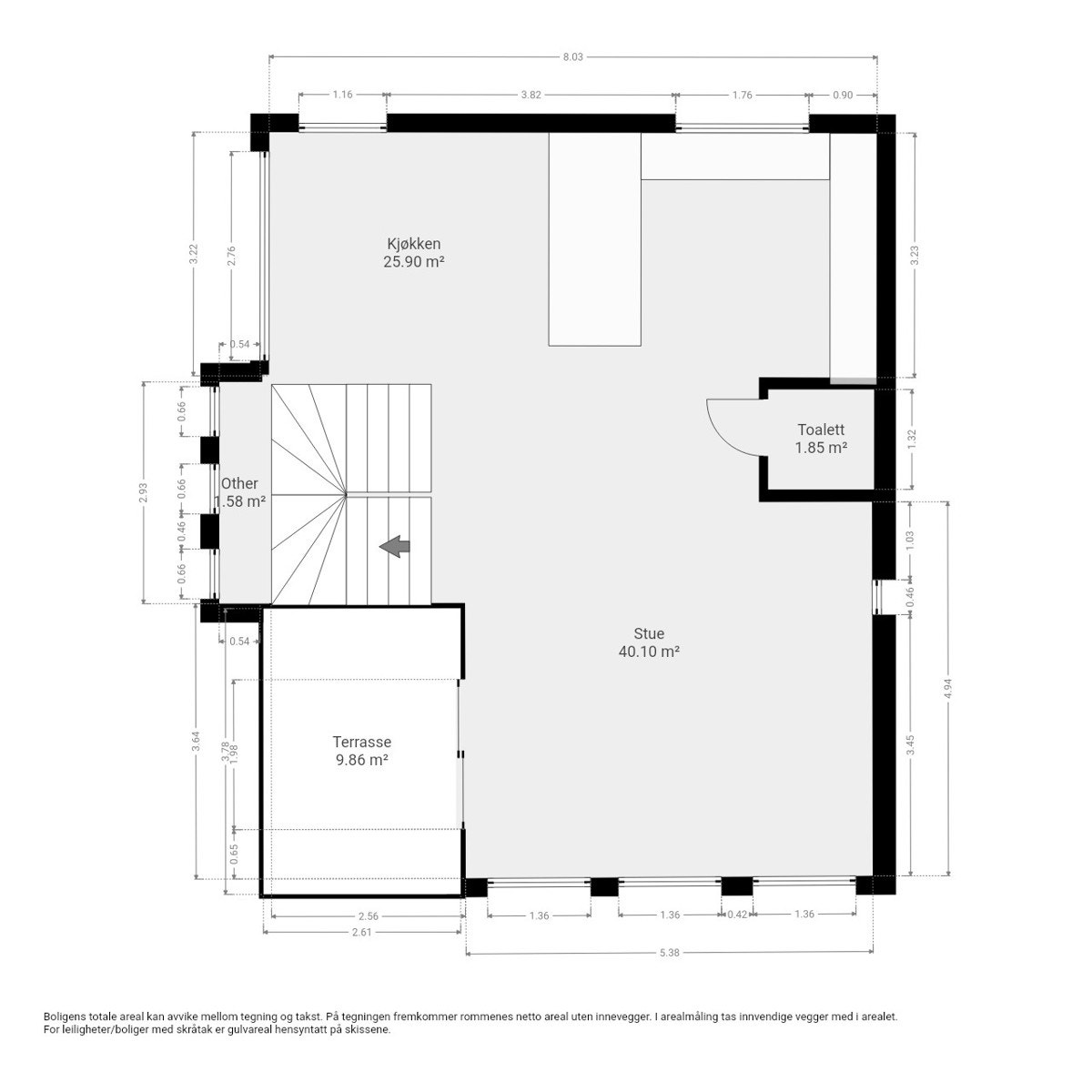 Framveien 8 C - 2.etasje Galleribilde