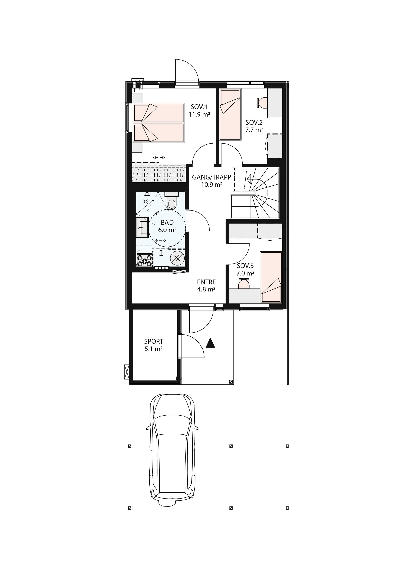 1. etasje Galleribilde