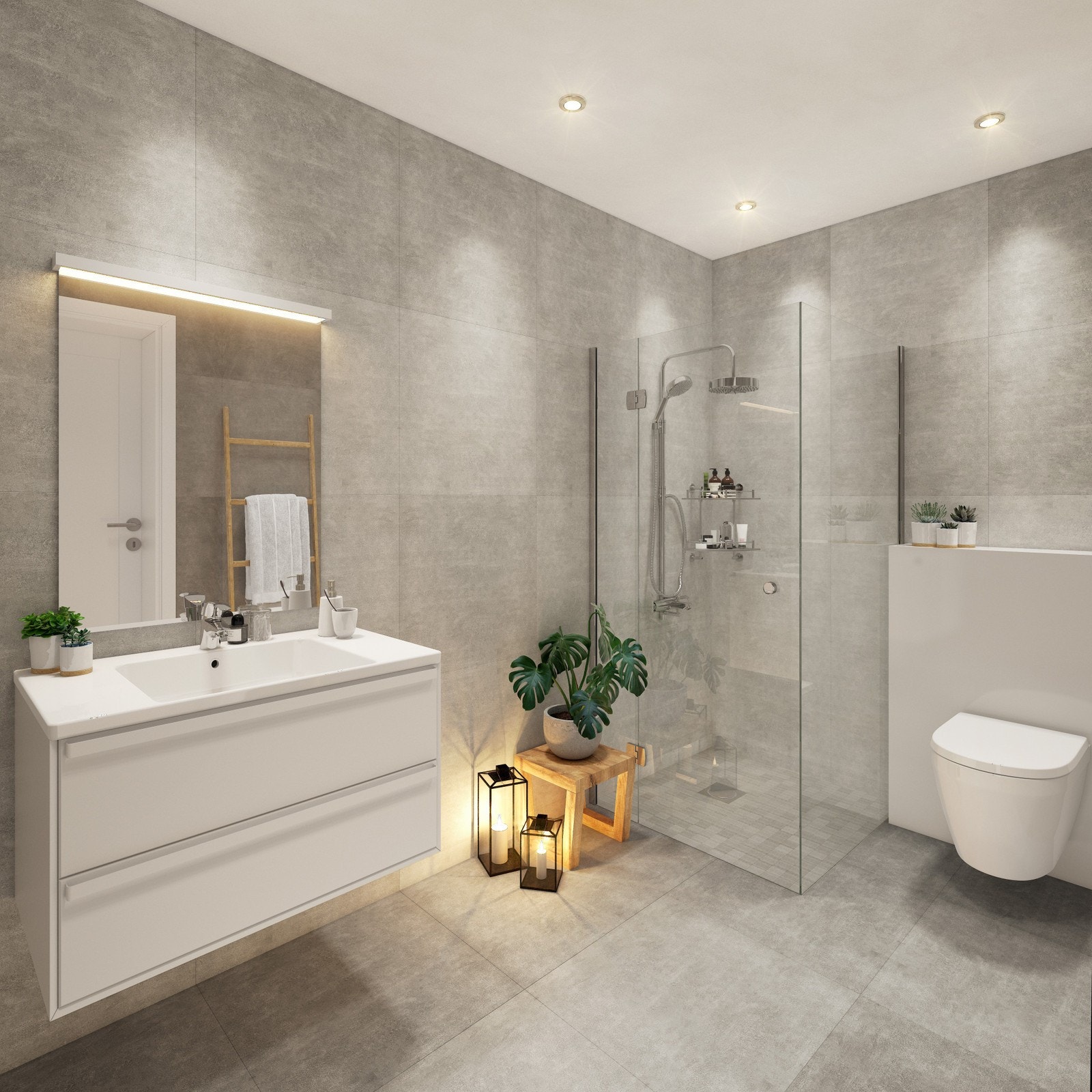 Illustrasjon bad Galleribilde