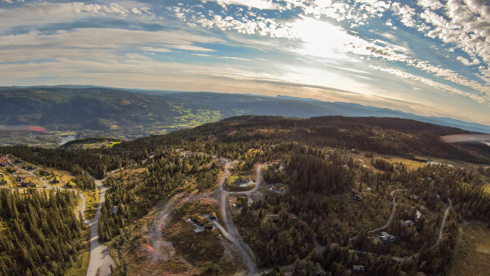 De innerste tomtene kan se helt til Skogshorn i Hemsedal Galleribilde