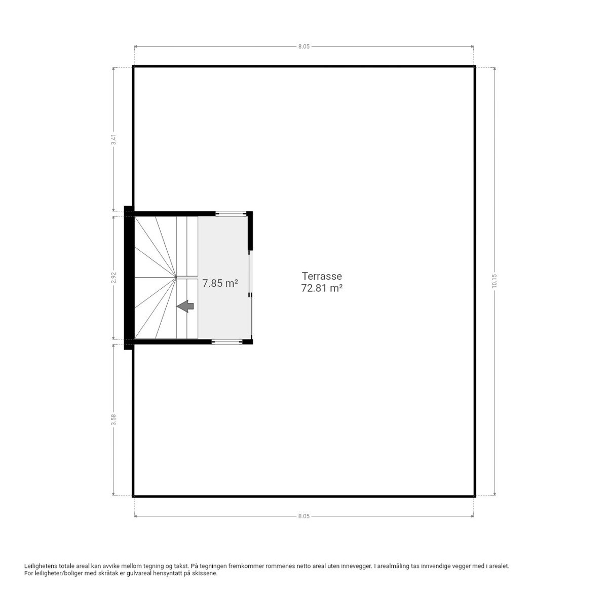 Framveien 8 D - 3rd Floor Galleribilde