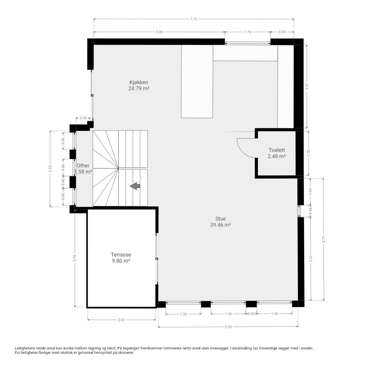 Framveien 8 D - 2nd Floor Galleribilde