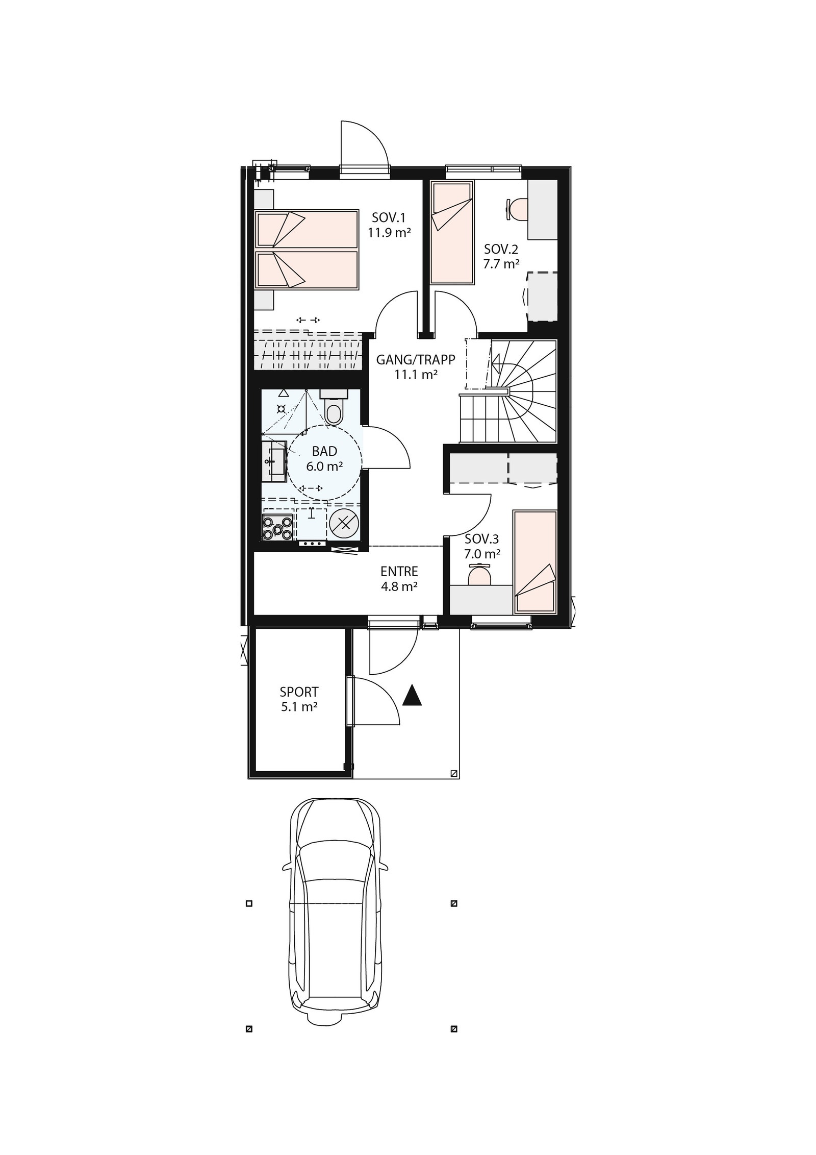 1. etasje Galleribilde