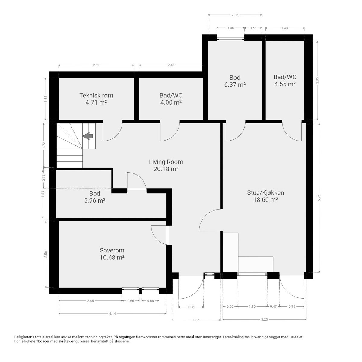 Framveien 8 C - Ground Floor Galleribilde