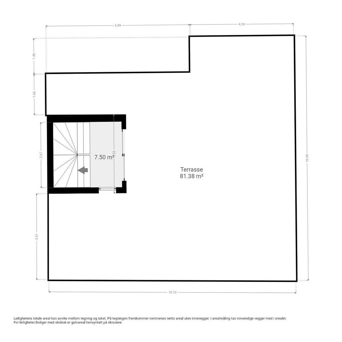 Framveien 8 C - 3rd Floor Galleribilde