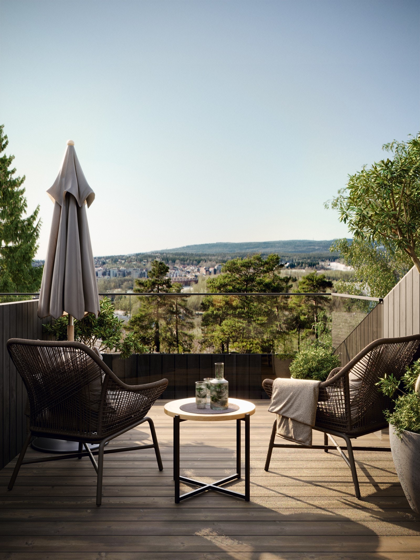 6 Takterrasse Galleribilde