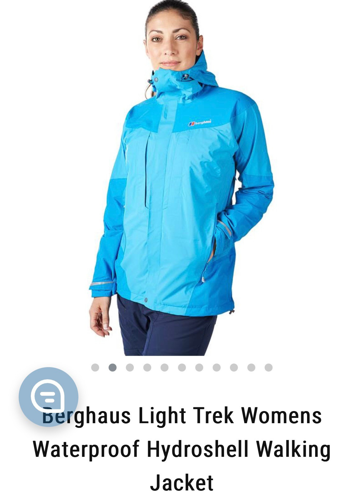 Berghaus light trek hydroshell jacket best sale