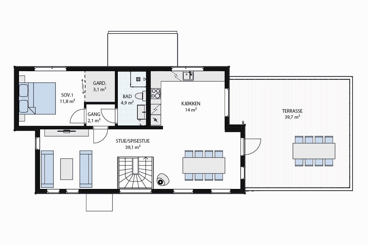 Plan 2 (hus 17) Galleribilde