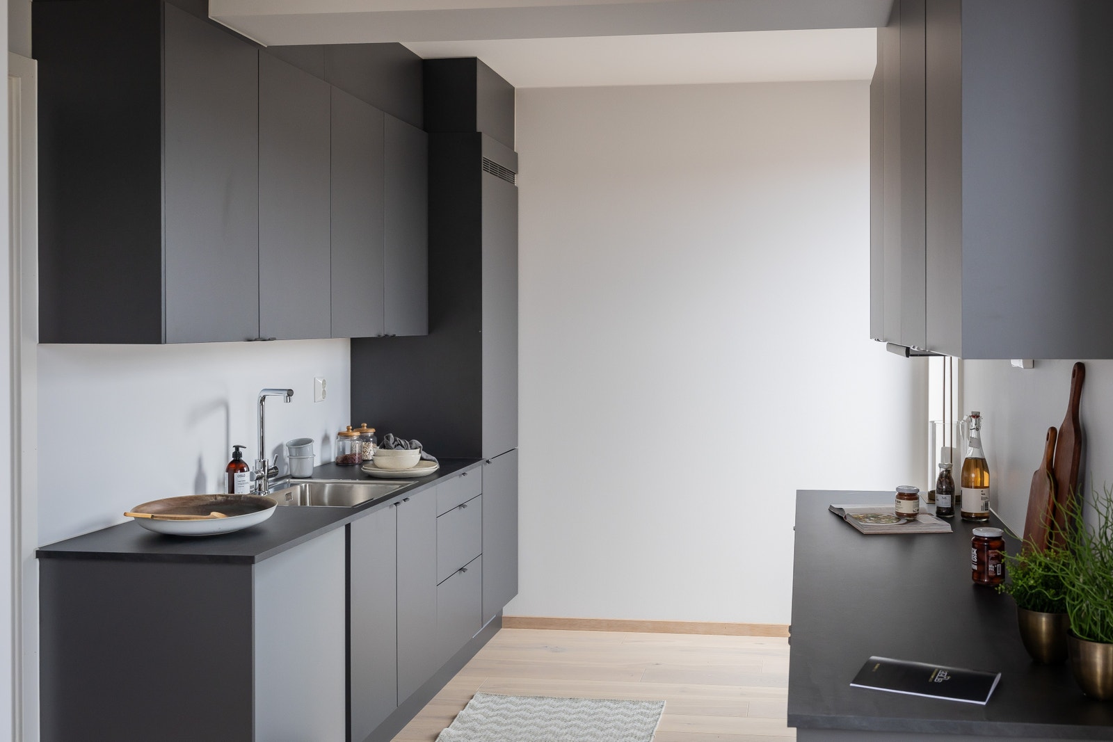 Kjøkkenet er levert fra kvalitetsleverandøren Sigdal Galleribilde