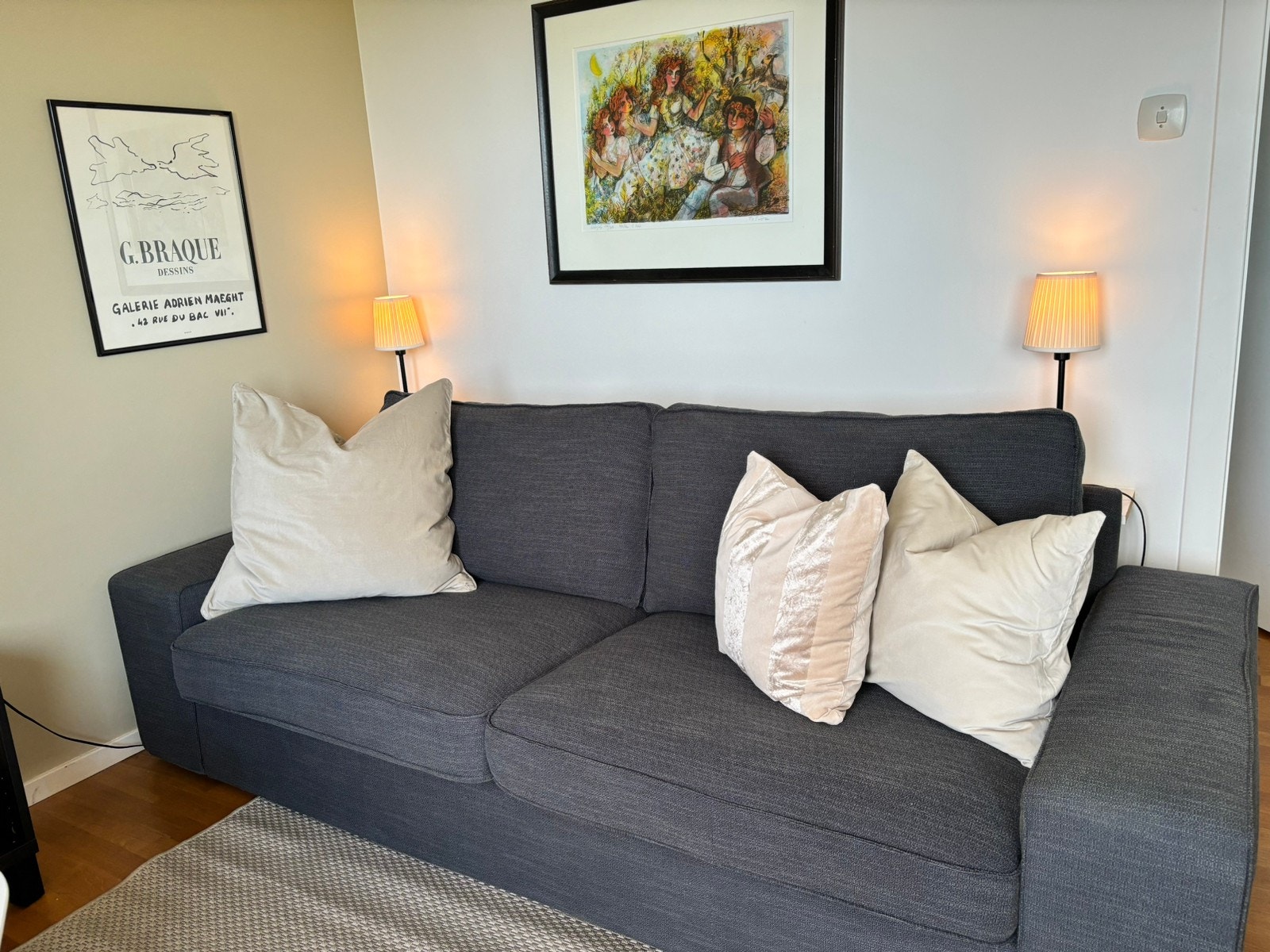 Behagelig sofa Galleribilde