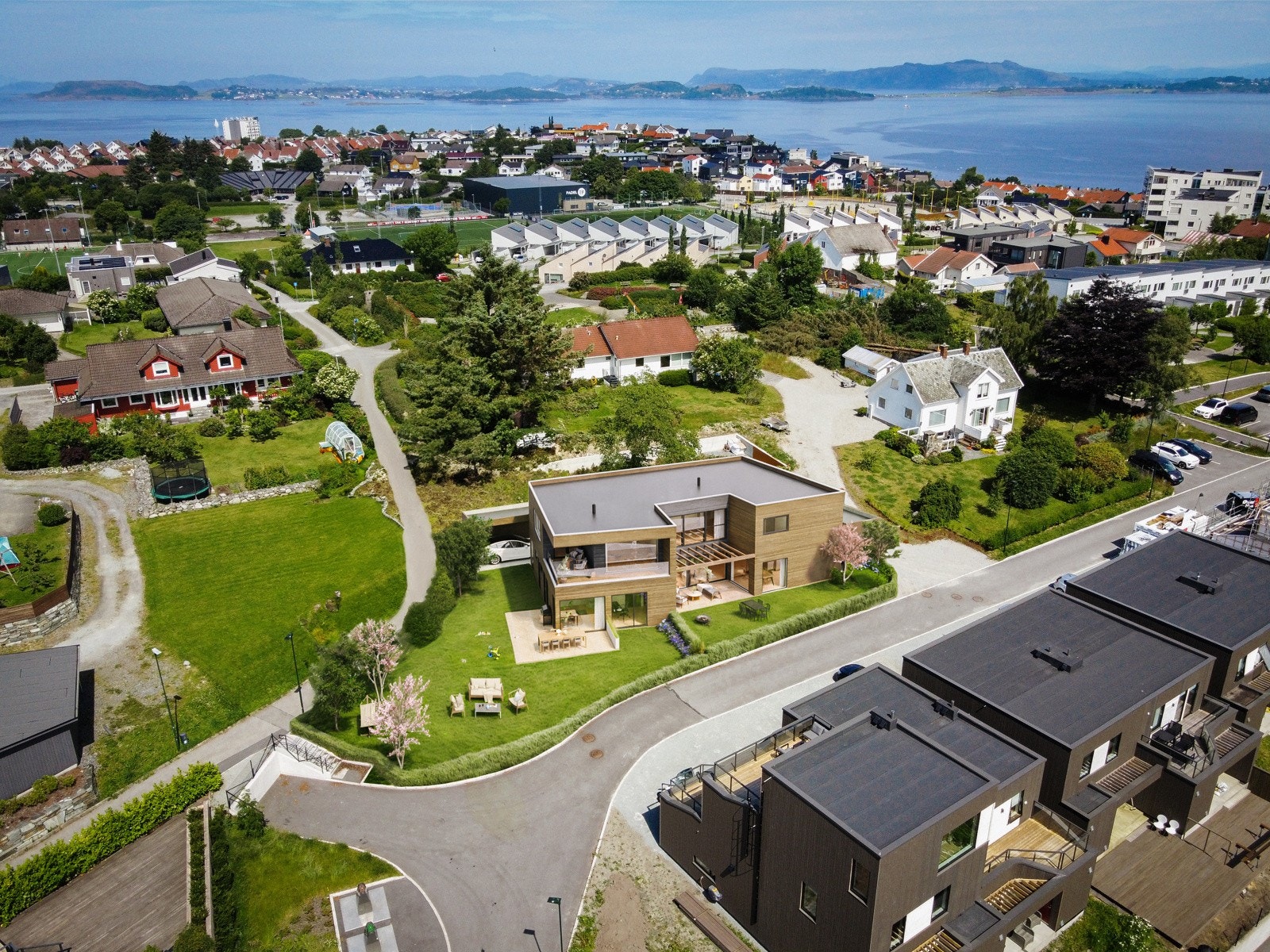 Tomannsboligen vil få en flott beliggenhet på attraktive Tastarustå. Galleribilde