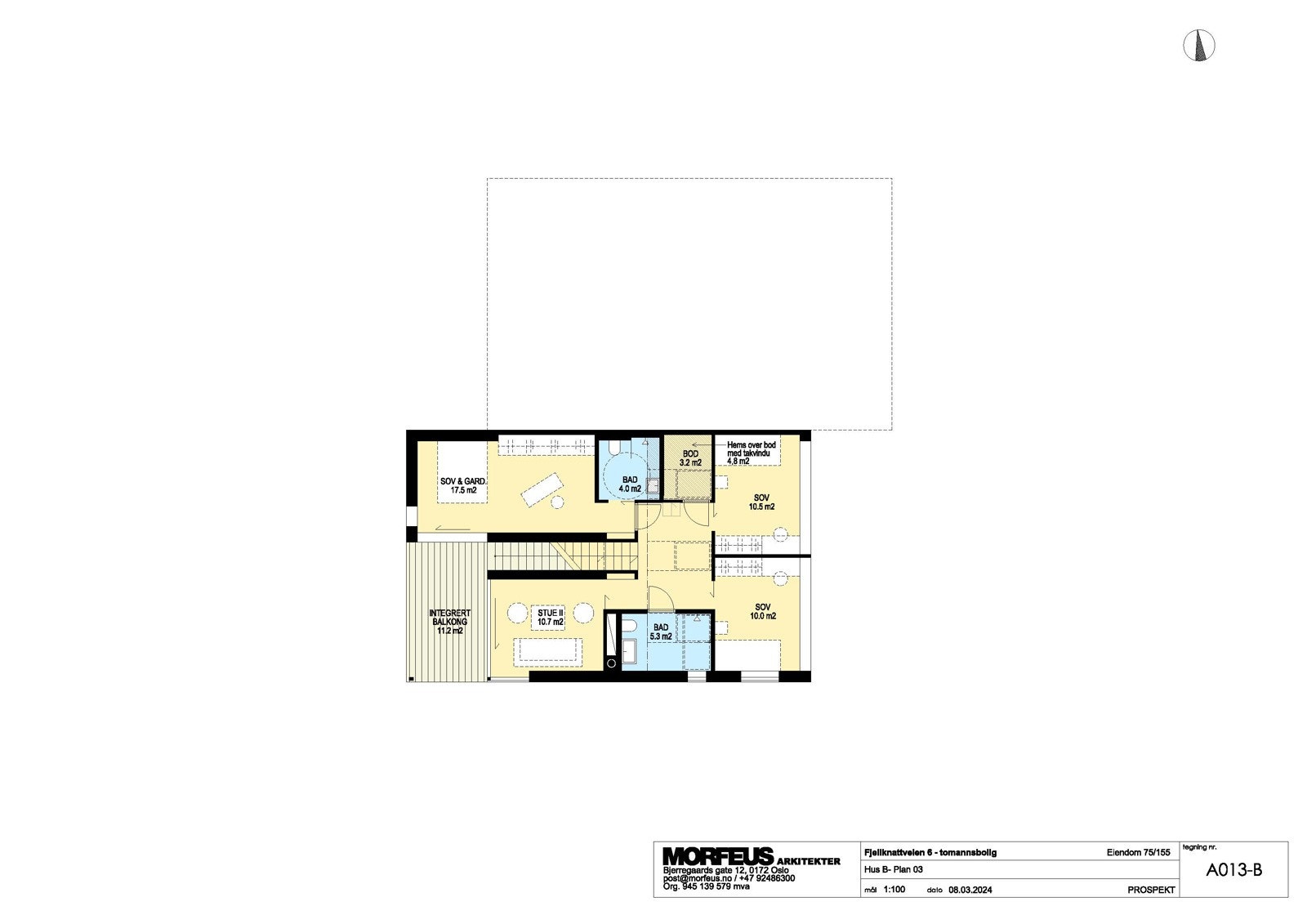 HUS B-PLAN 3.ETG Galleribilde