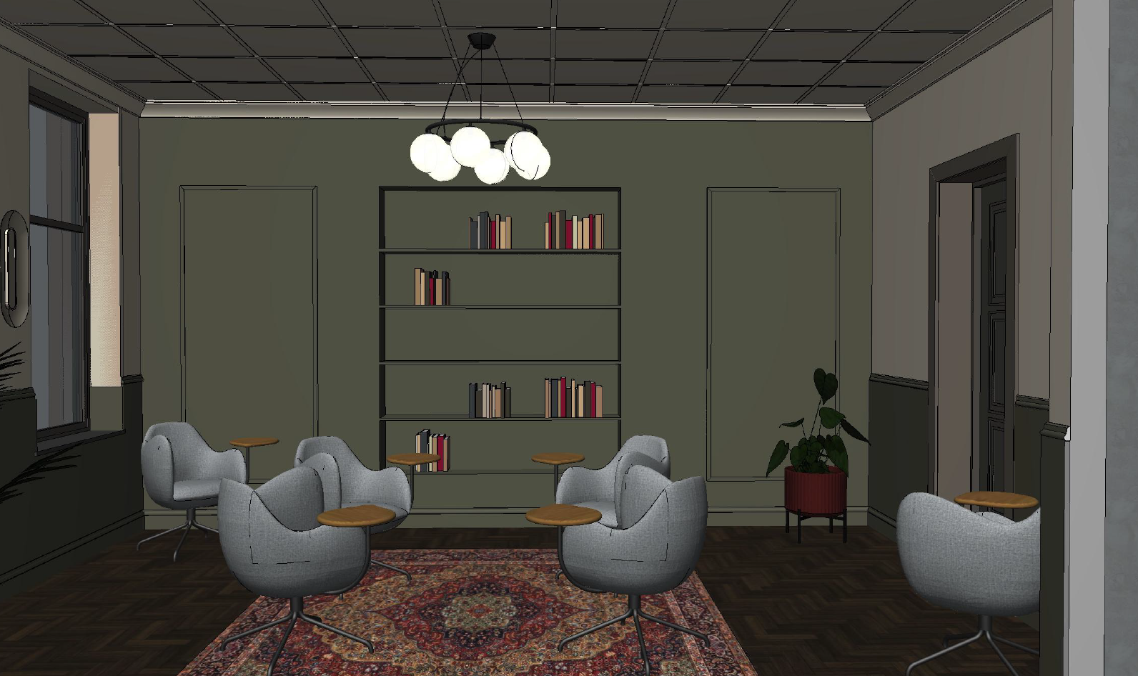 Bohemian works - 3D-illustrasjon Galleribilde