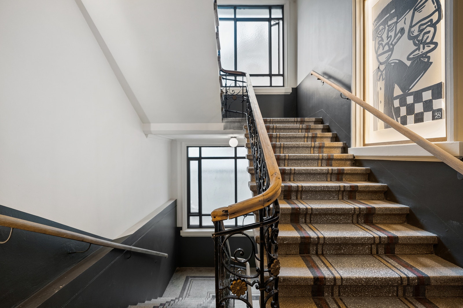 Bohemian works - felles trappegang Galleribilde