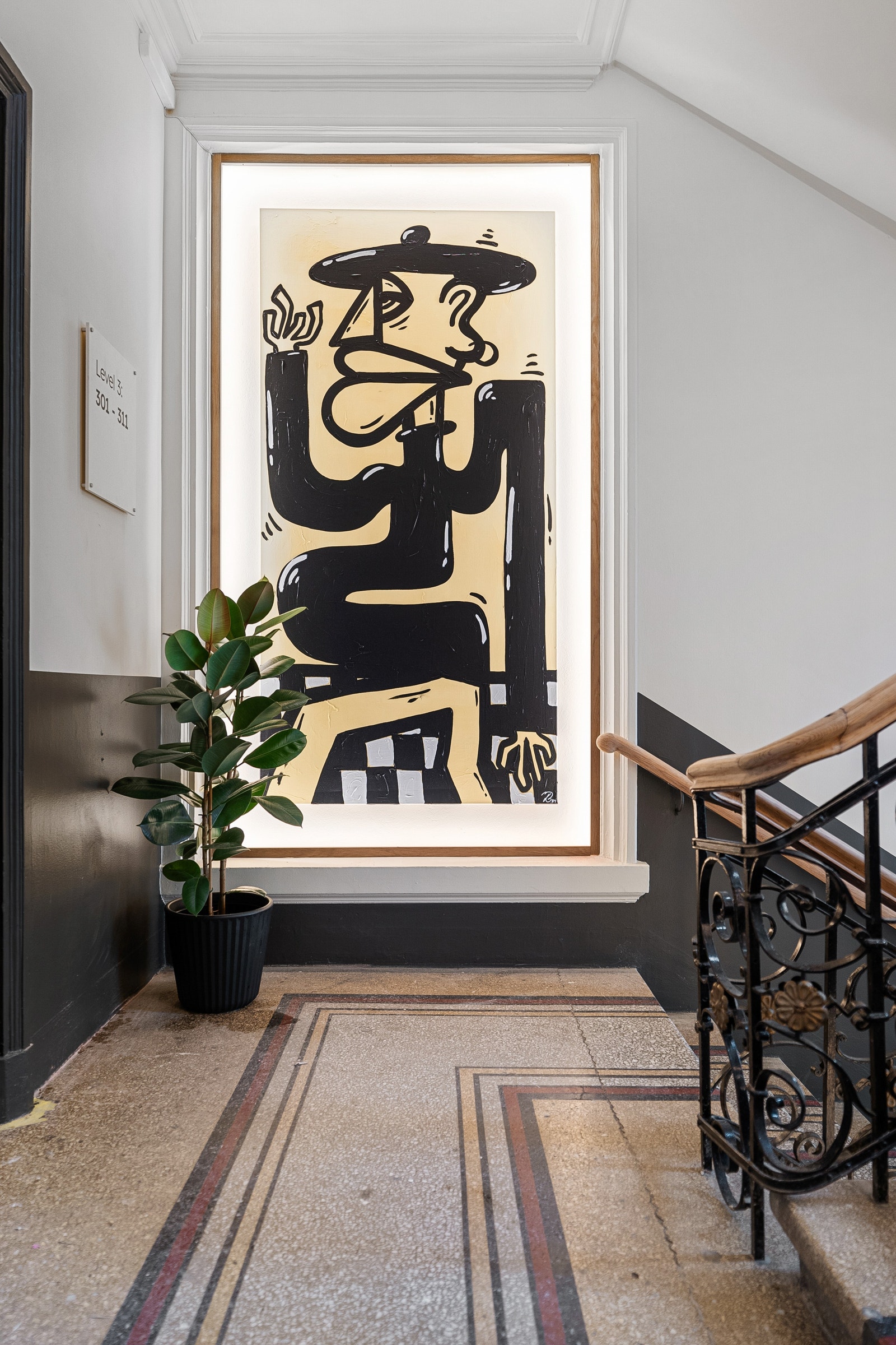 Bohemian works - felles trappegang Galleribilde