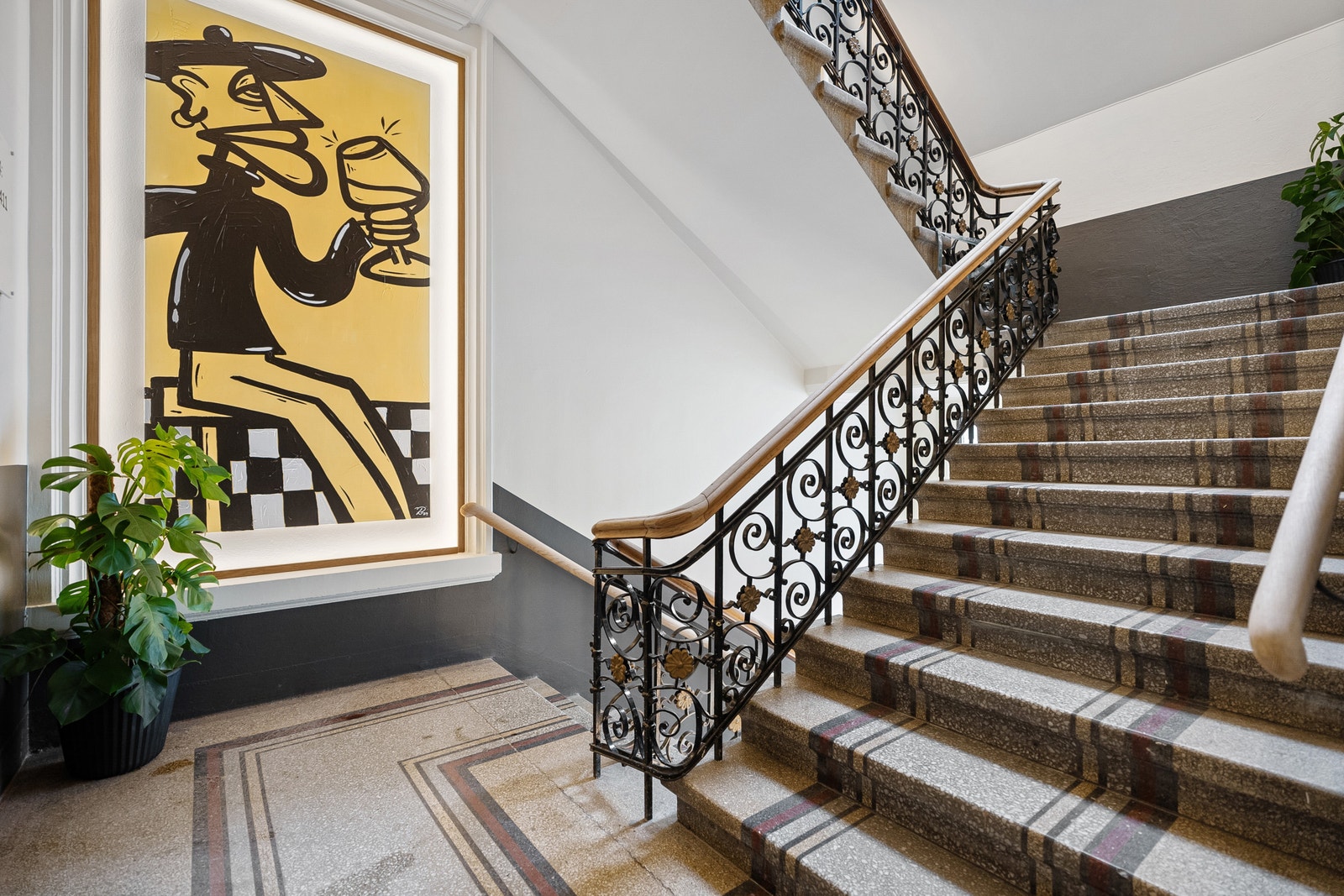 Bohemian works - felles trappegang Galleribilde