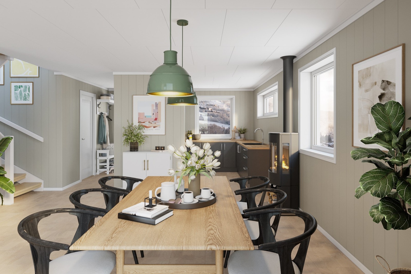 Visualisering av kjøkkenet Galleribilde