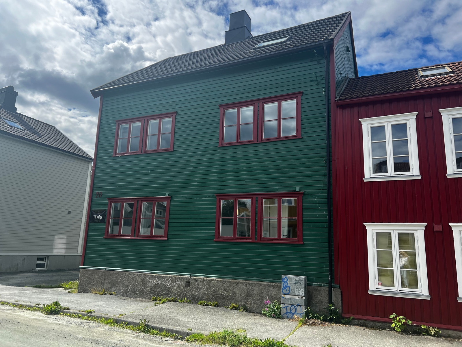 Frontsiden av huset Galleribilde