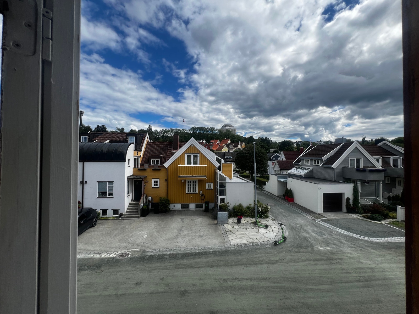 Utsikt mot Kristiansten festning Galleribilde