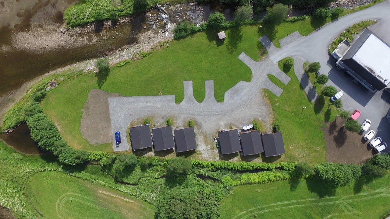 Del av campingplassen. Galleribilde