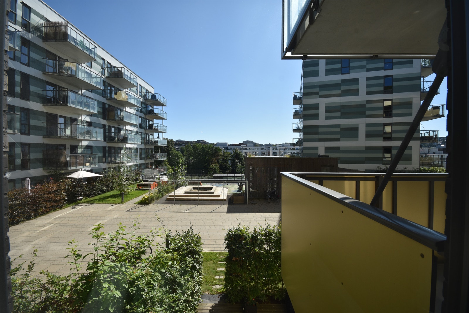 Utsikt fra hoved soverommet Galleribilde