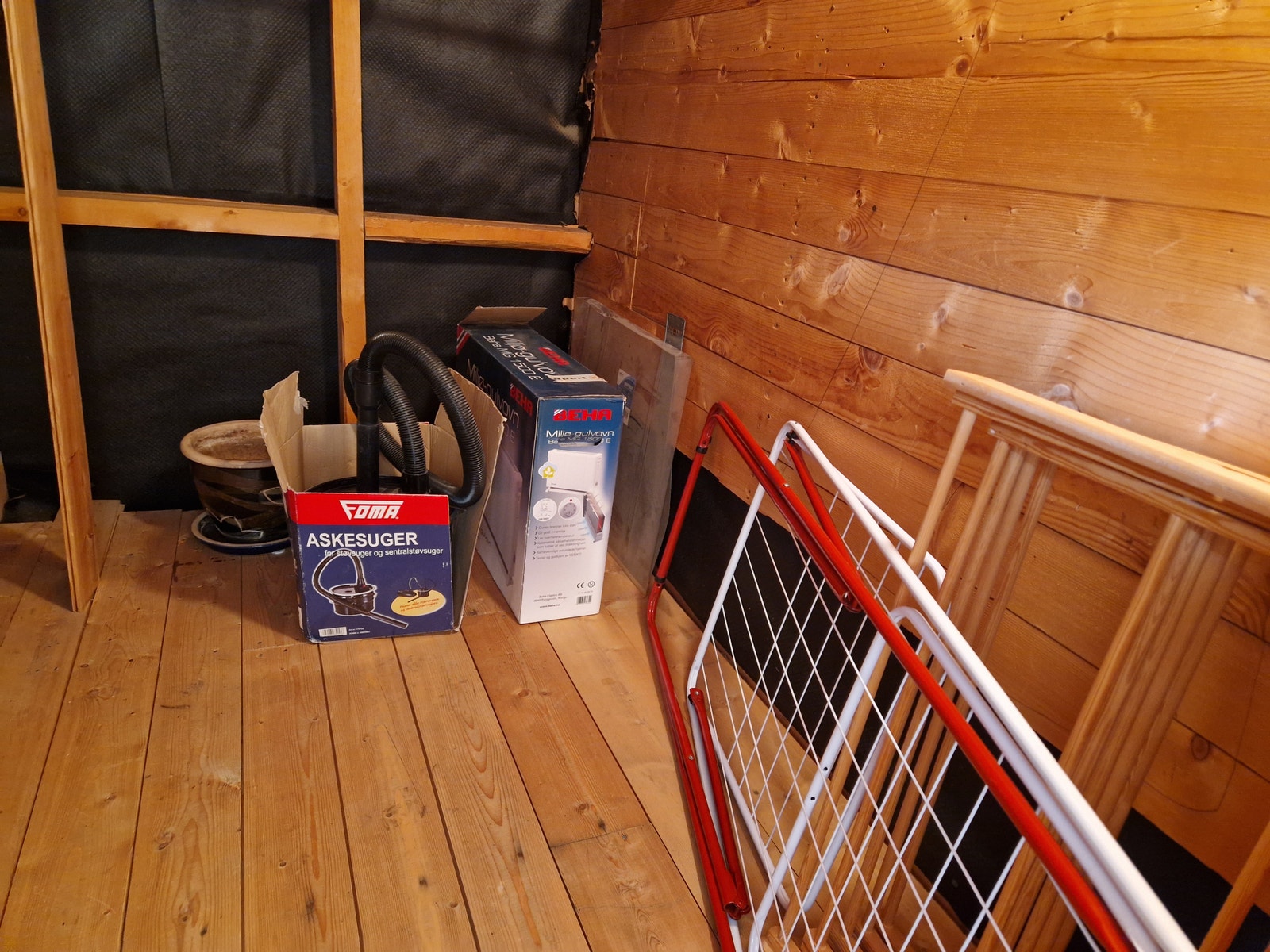 Det er lys i "nordre bod" Galleribilde